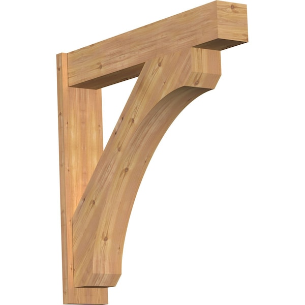 Ekena Millwork Legacy Block Smooth Outlooker, Western Red Cedar, 7 1/2"W x 40"D x 40"H OUT08X40X40LEC05SWR - main